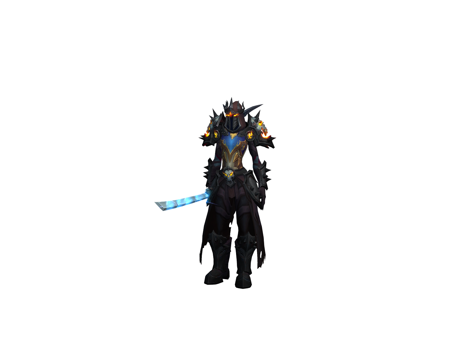 Dkael 3D character render