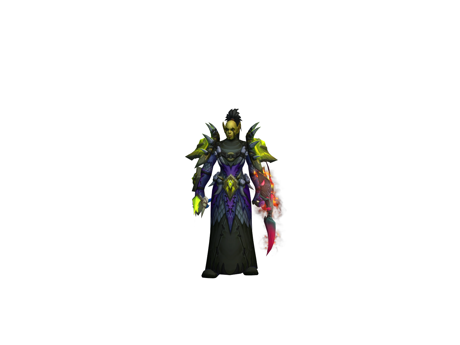 Amajira 3D character render