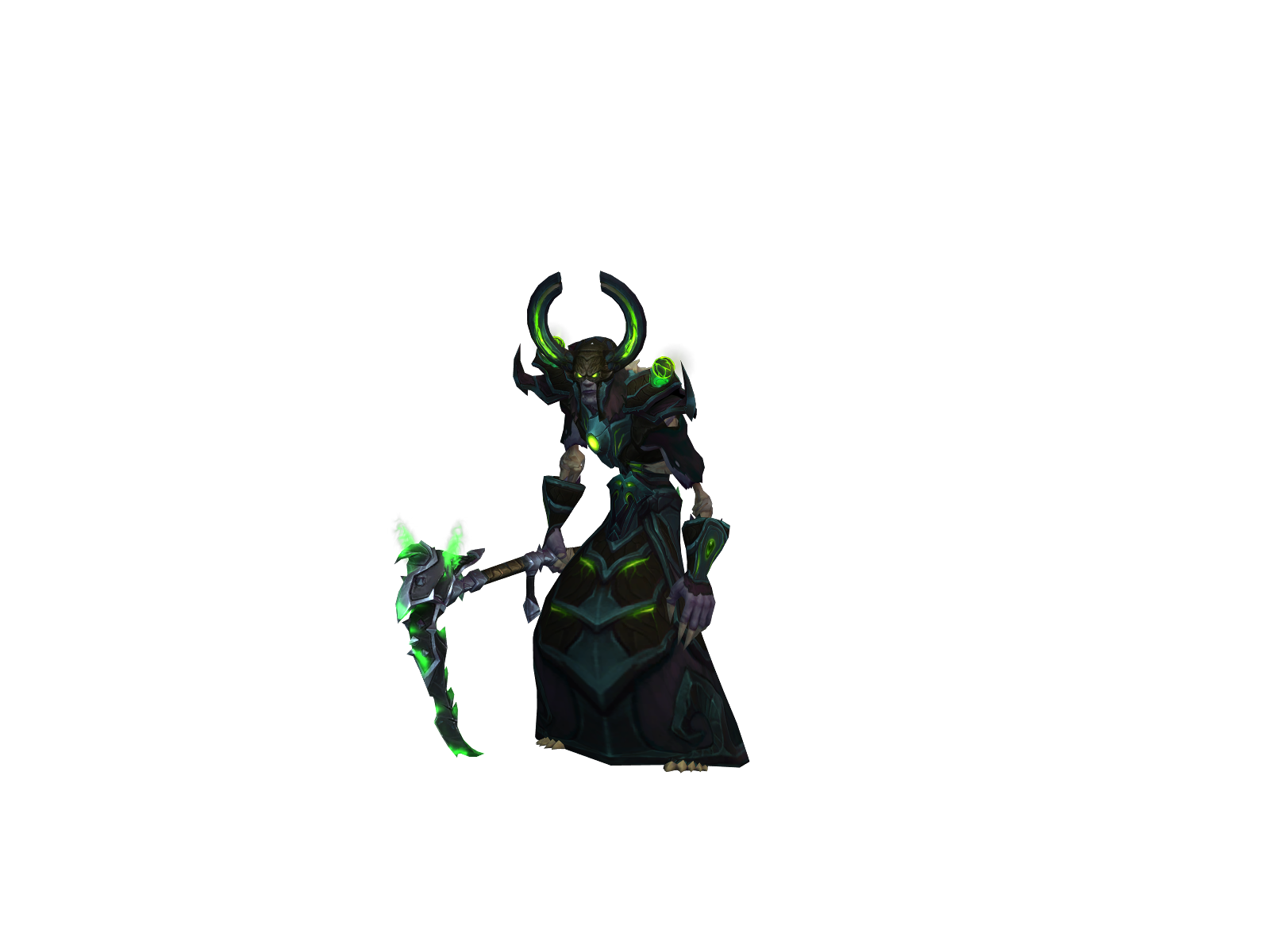 Hakzok 3D character render