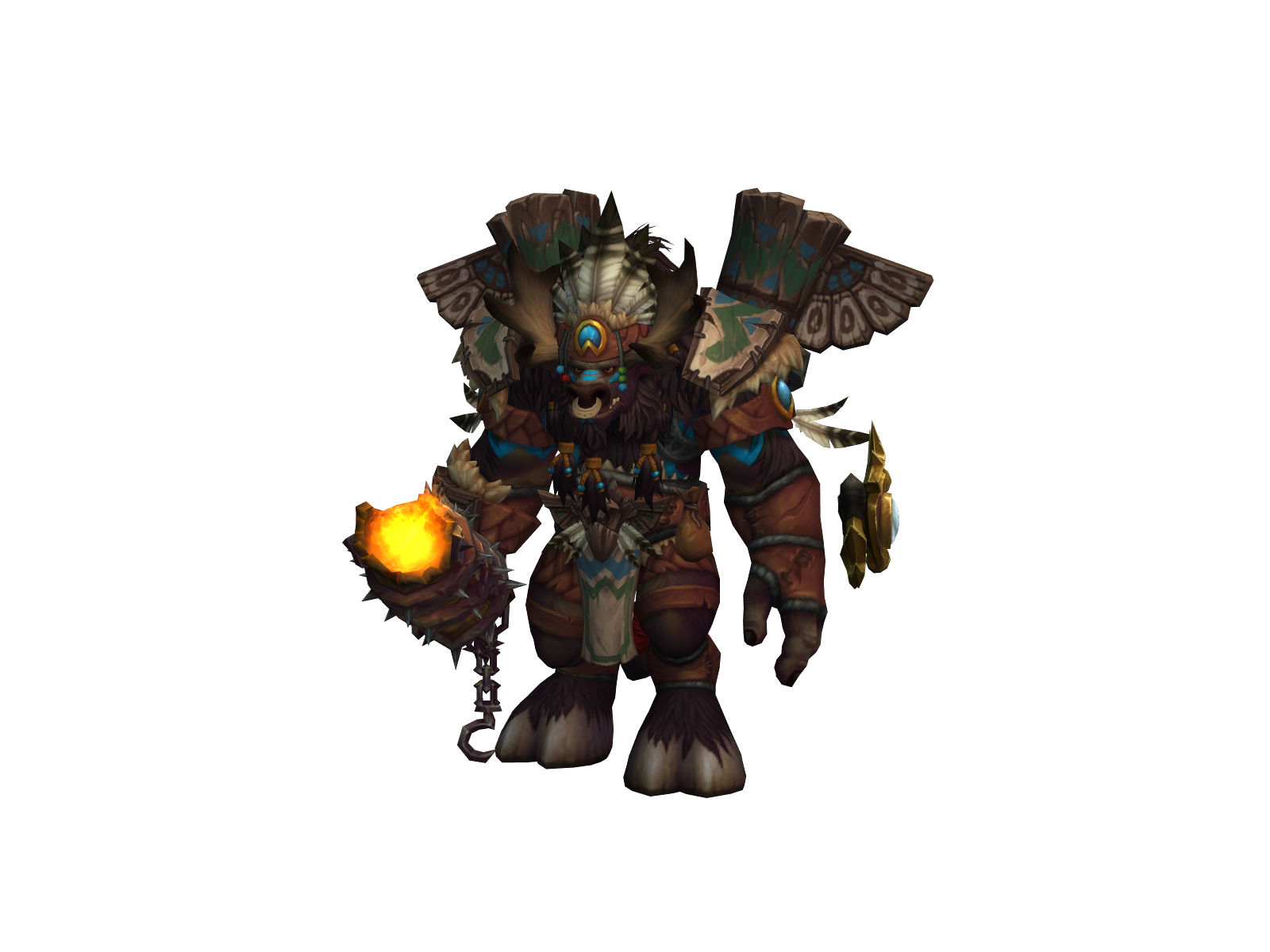 Zukrahl 3D character render