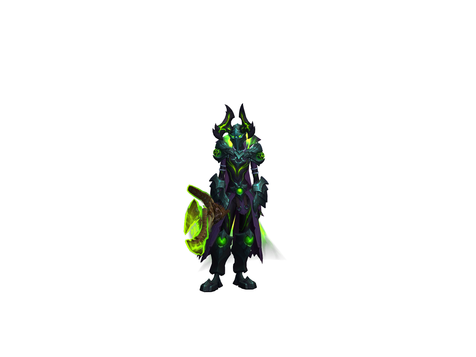 Chîdori 3D character render