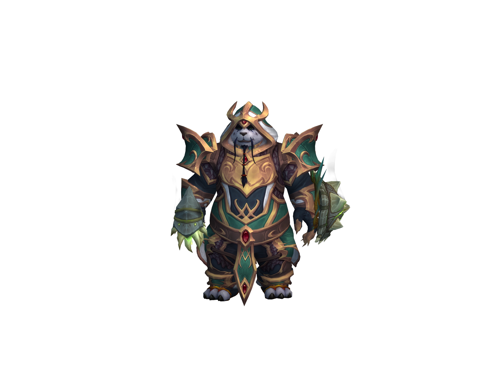 Zlothos 3D character render