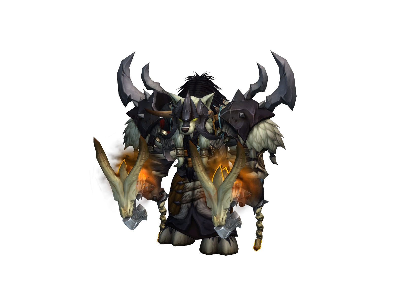 Toastbrot 3D character render
