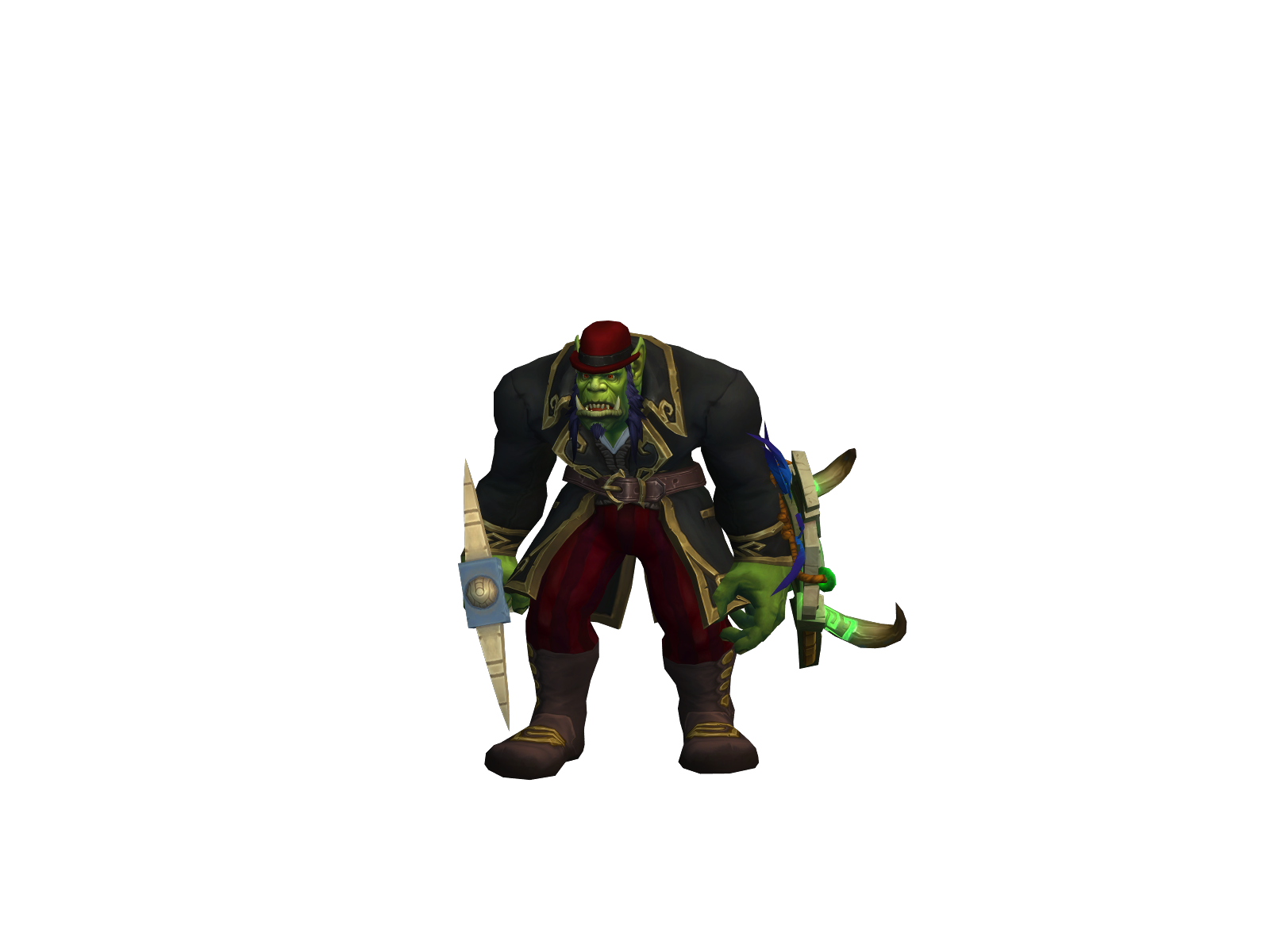Tetrosh 3D character render