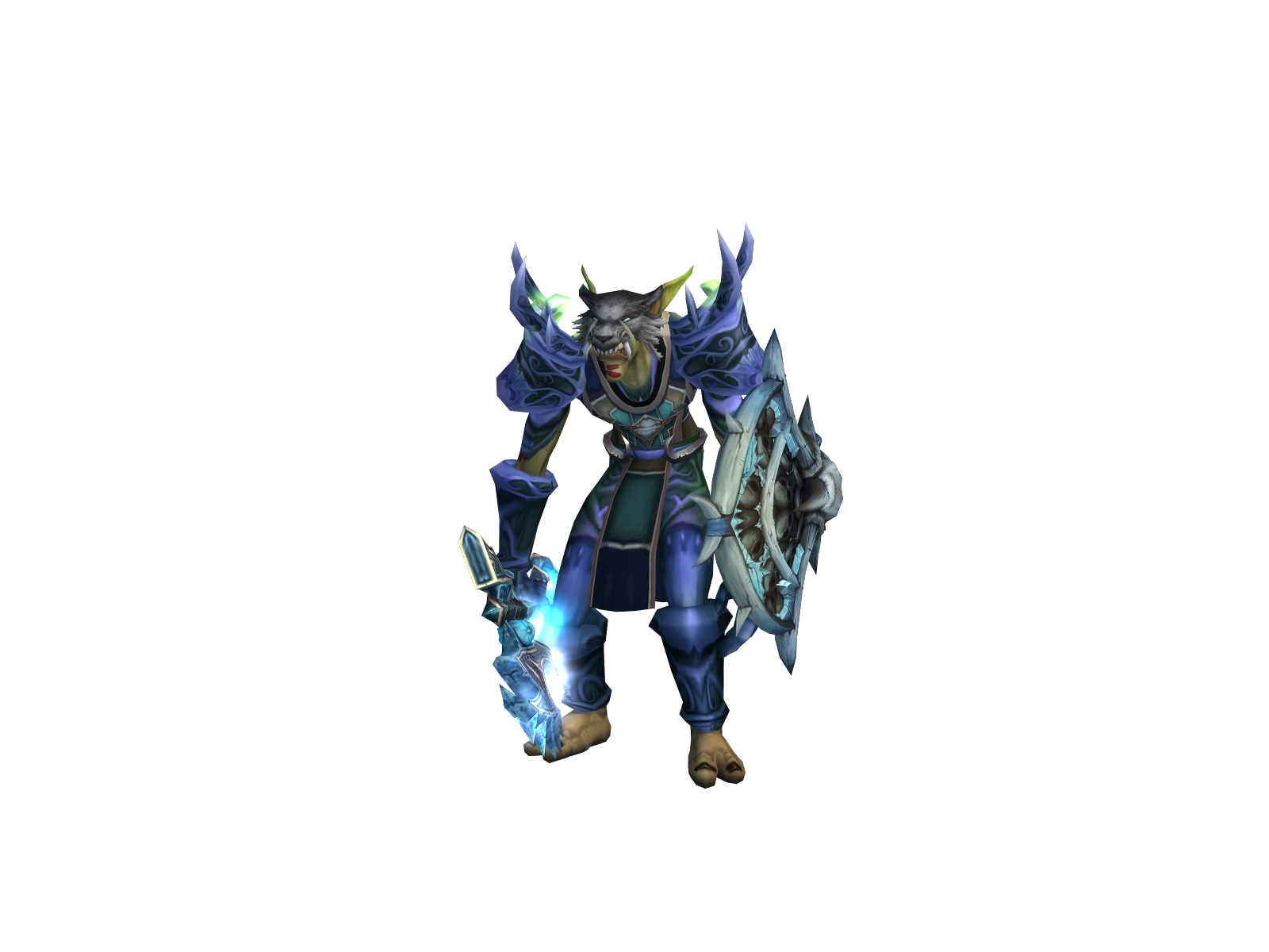 Zarjn 3D character render