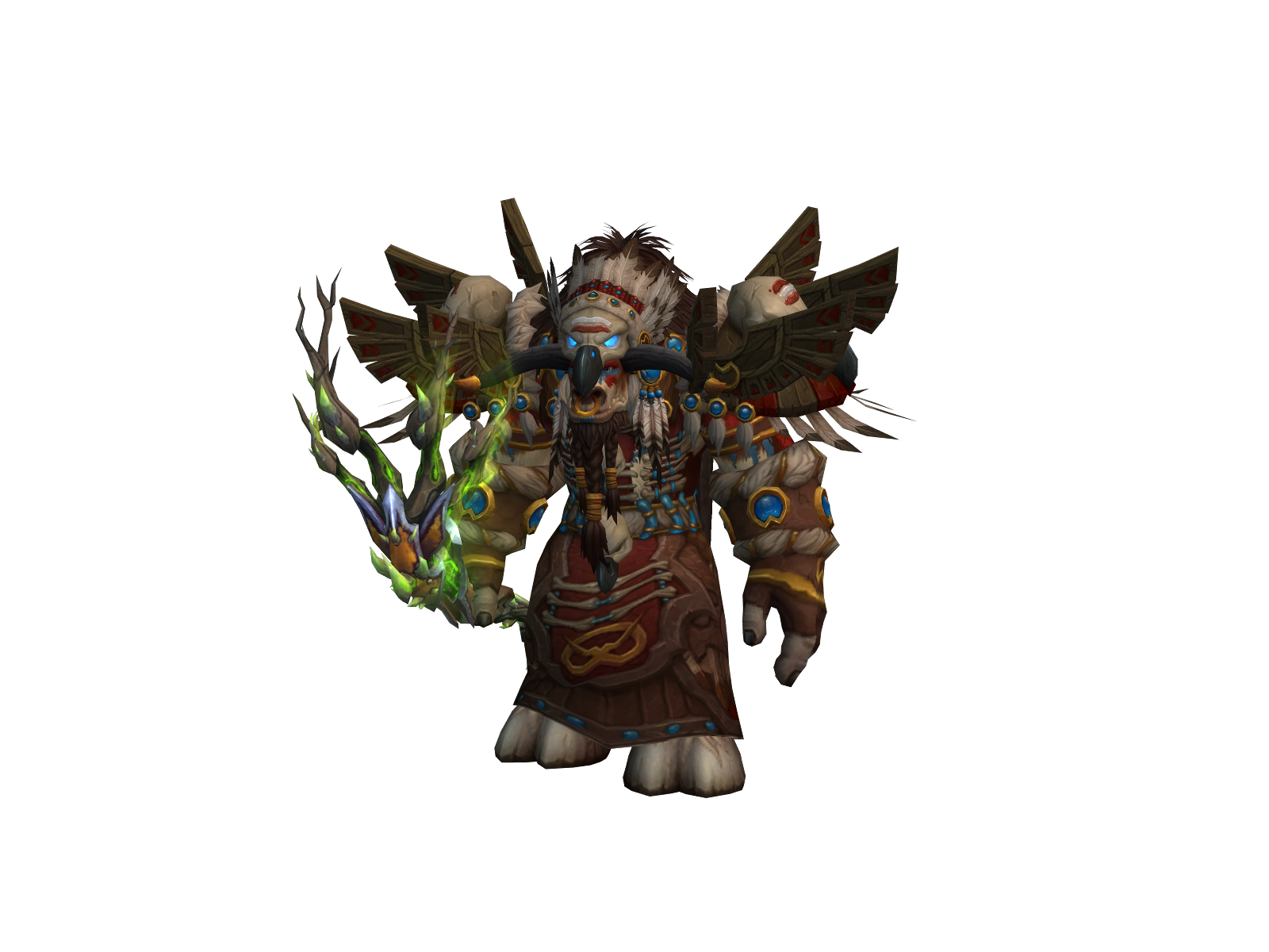 Rearek 3D character render