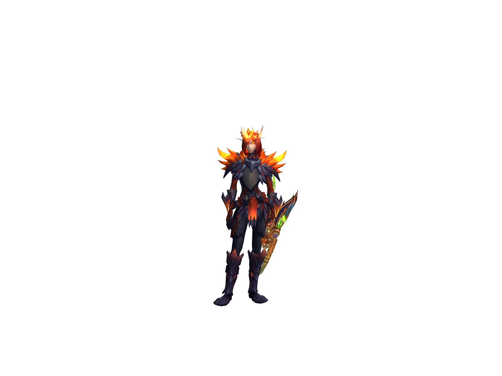 Widmøørqnty 3D character render