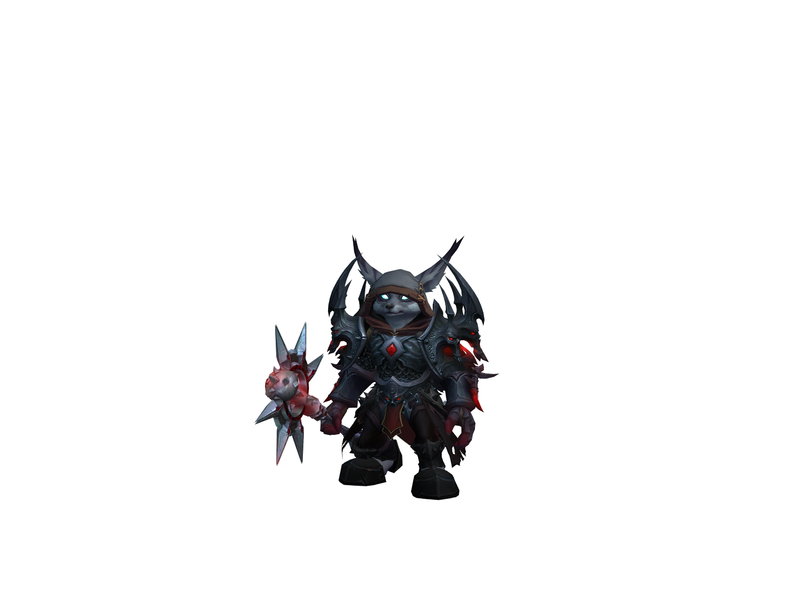 Vulpaks 3D character render