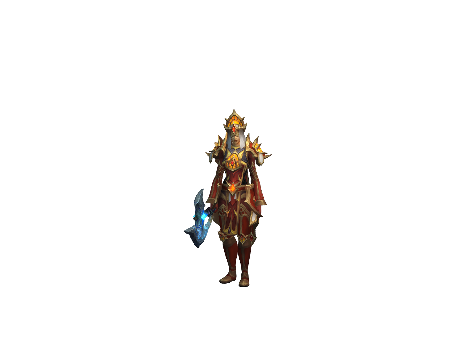 Meliex 3D character render