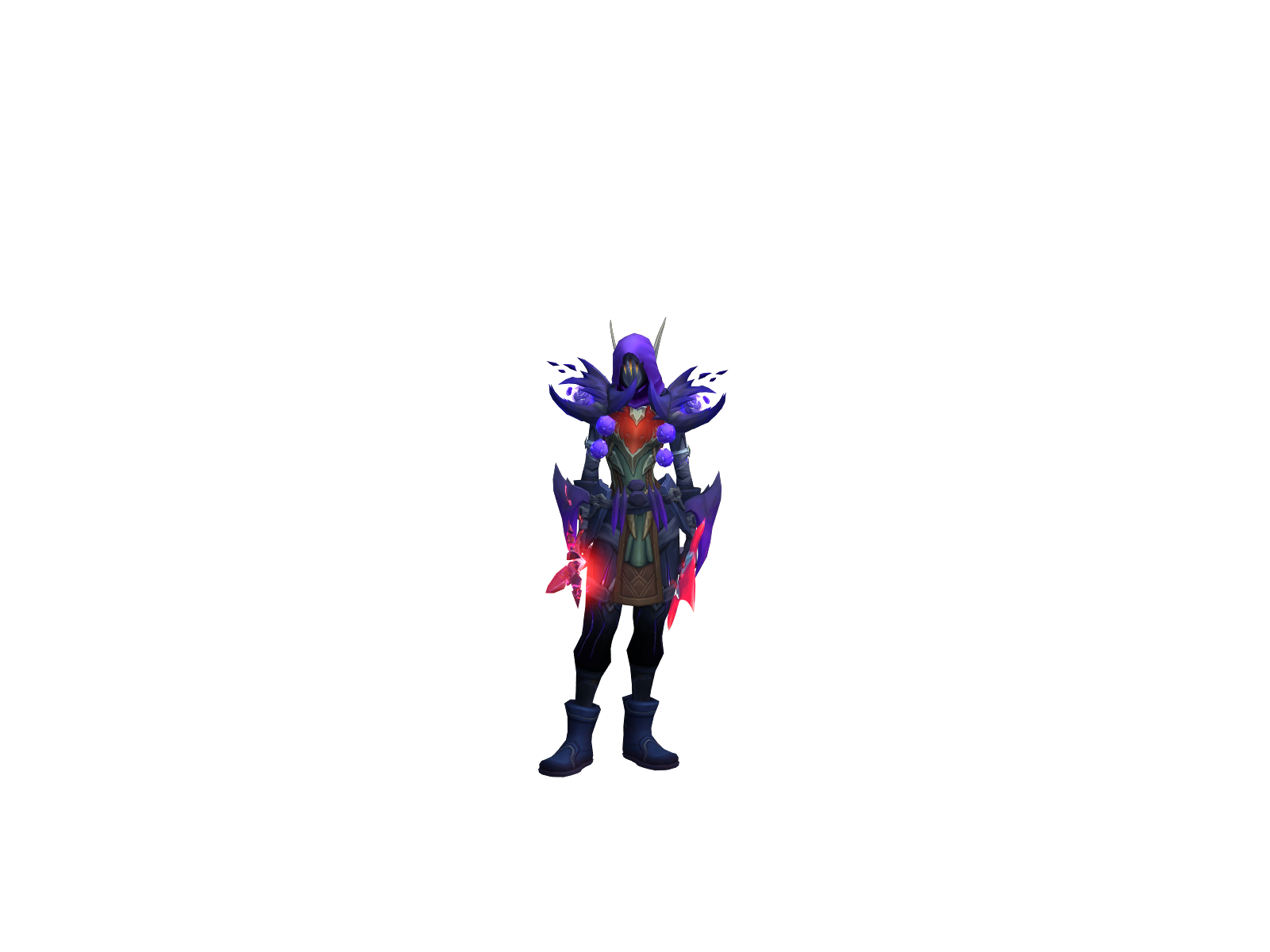 Raevira 3D character render