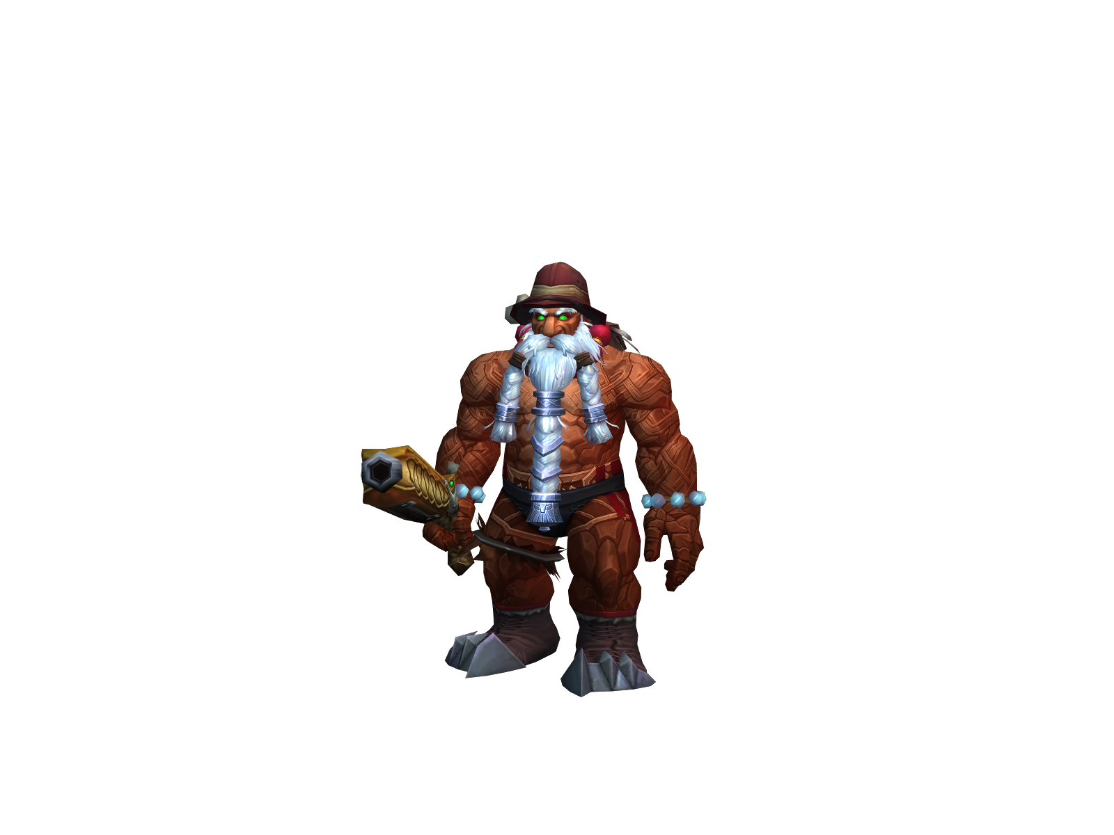 Aztece 3D character render