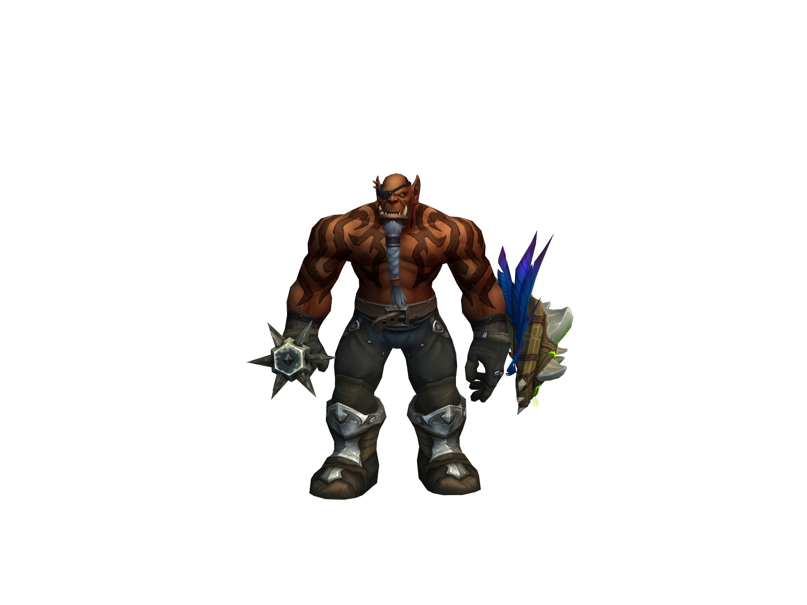 Zazur 3D character render