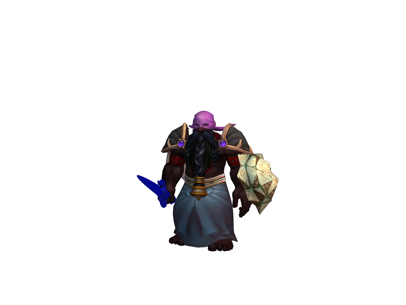 Inganock 3D character render