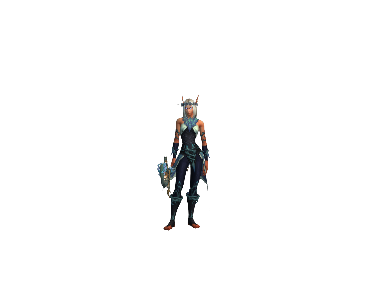 Ilani 3D character render
