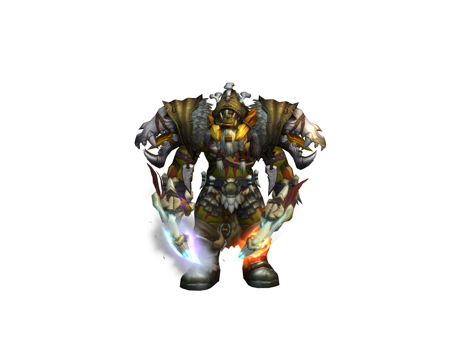 Grumlok character render