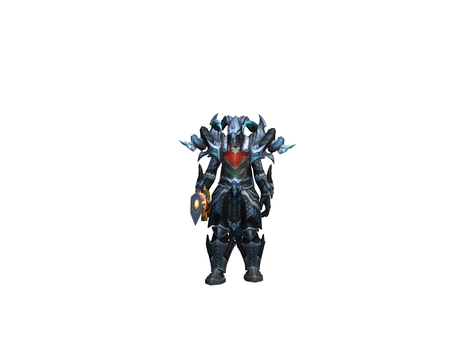 Nessis 3D character render
