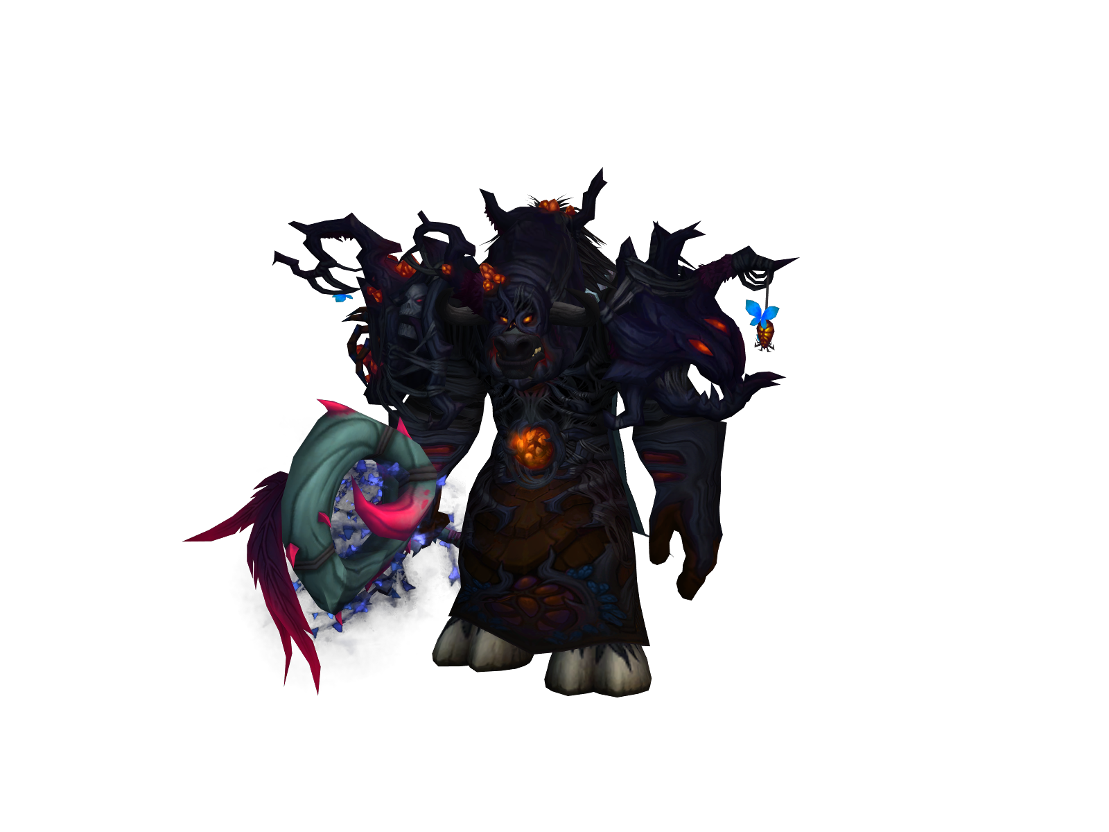 Grulhulk 3D character render