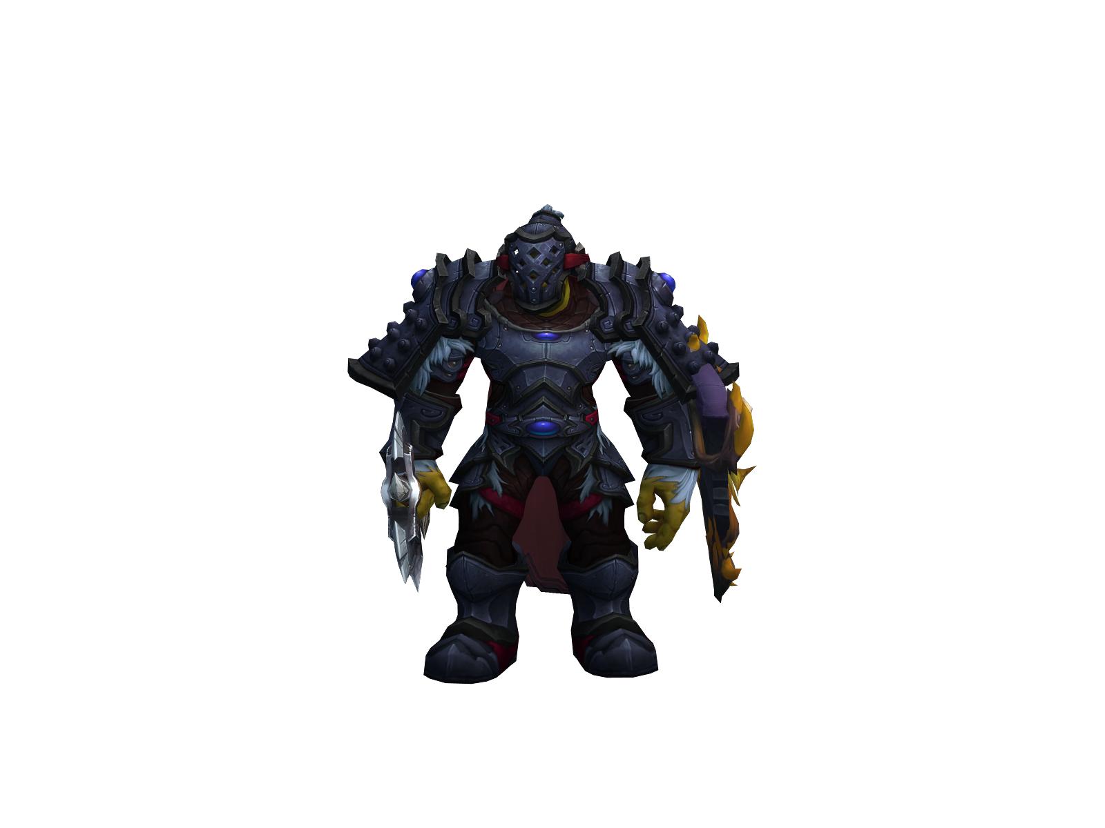 Mahrr 3D character render