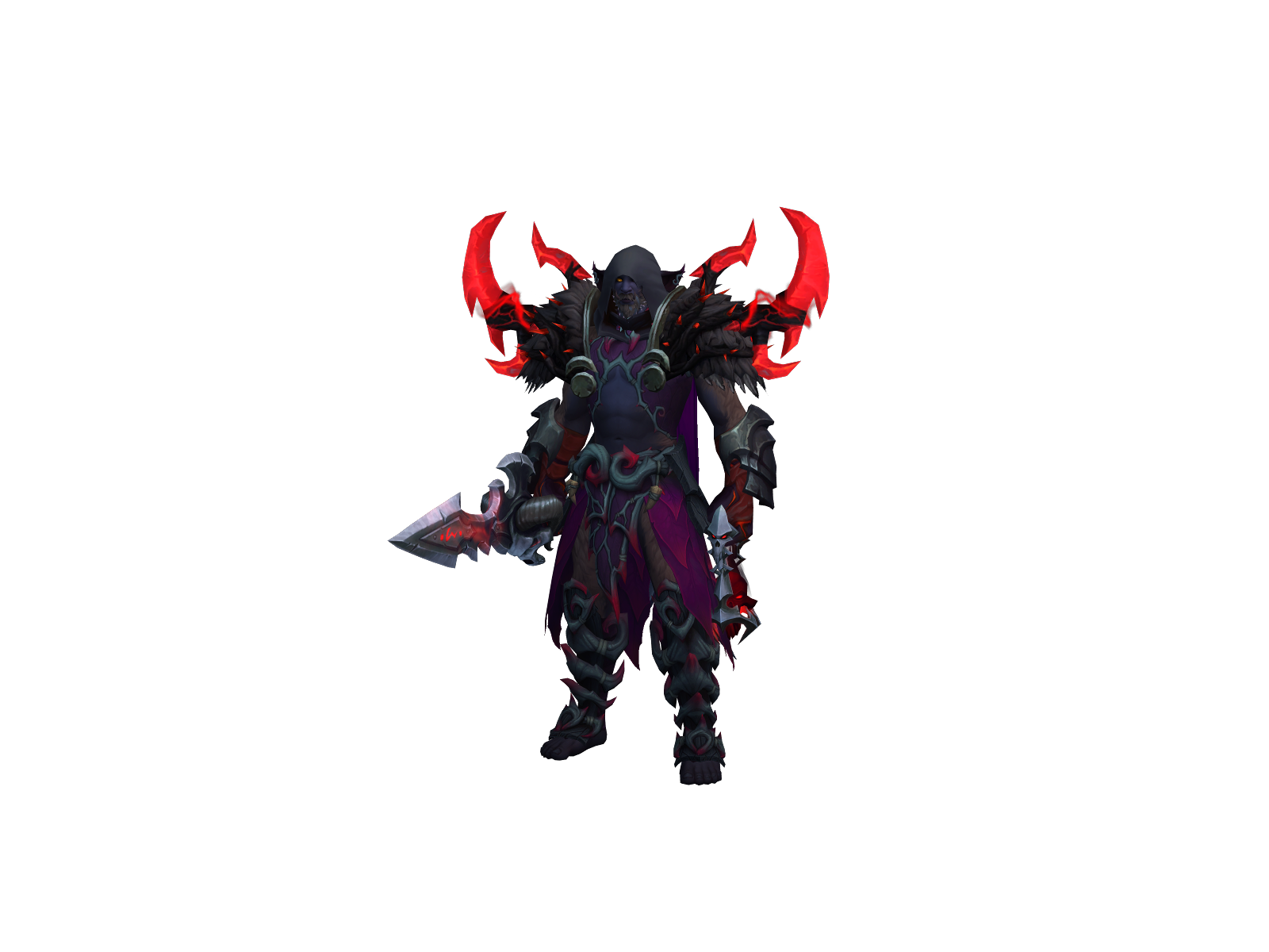 Oakfur 3D character render
