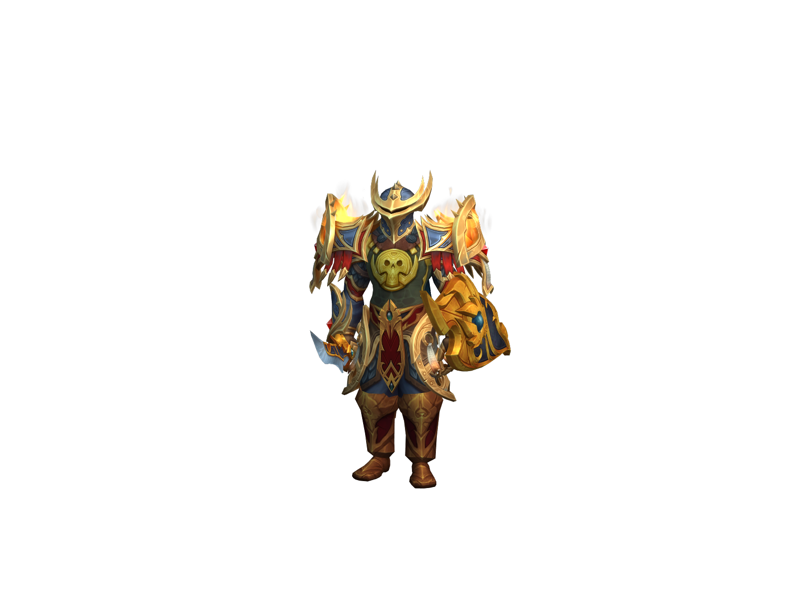 Tyrenníus 3D character render