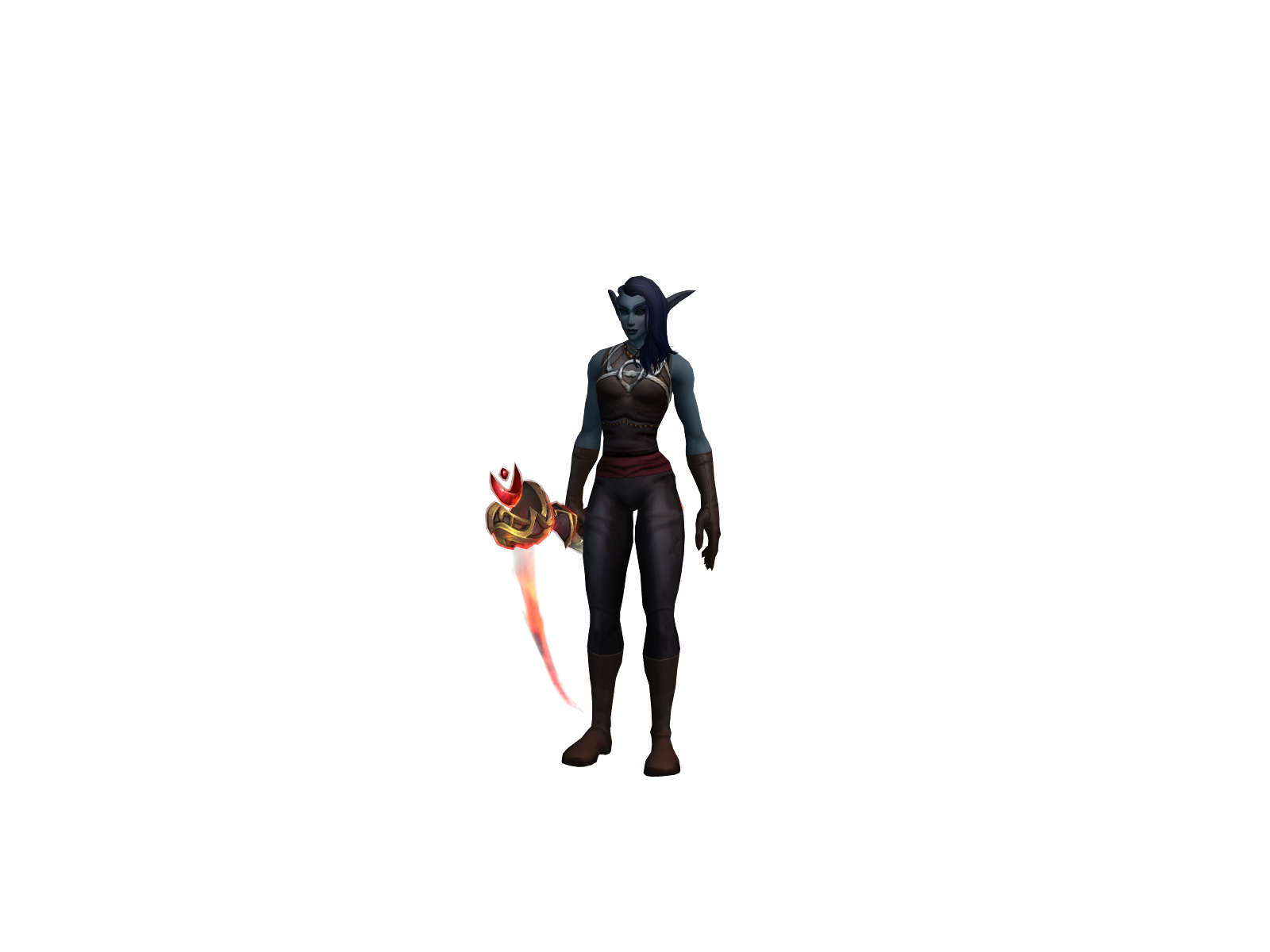 Xaralya 3D character render
