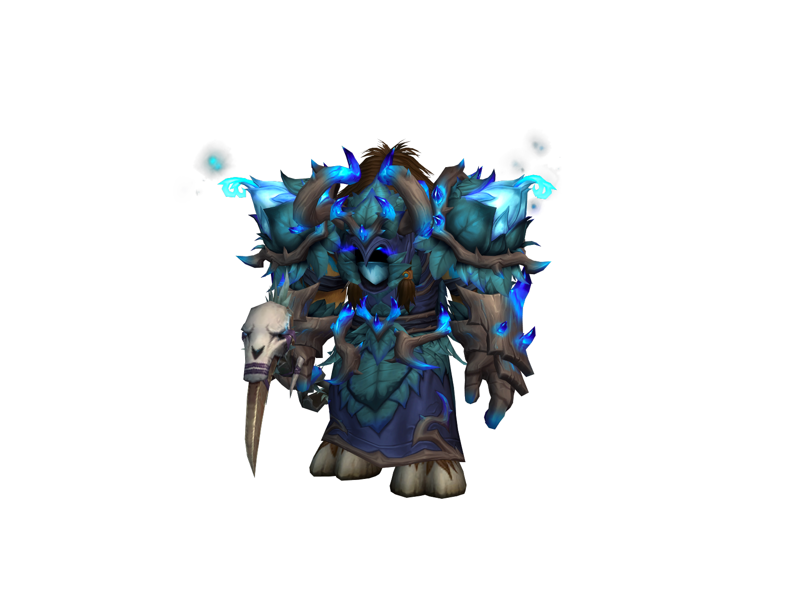 Greaterhorn 3D character render