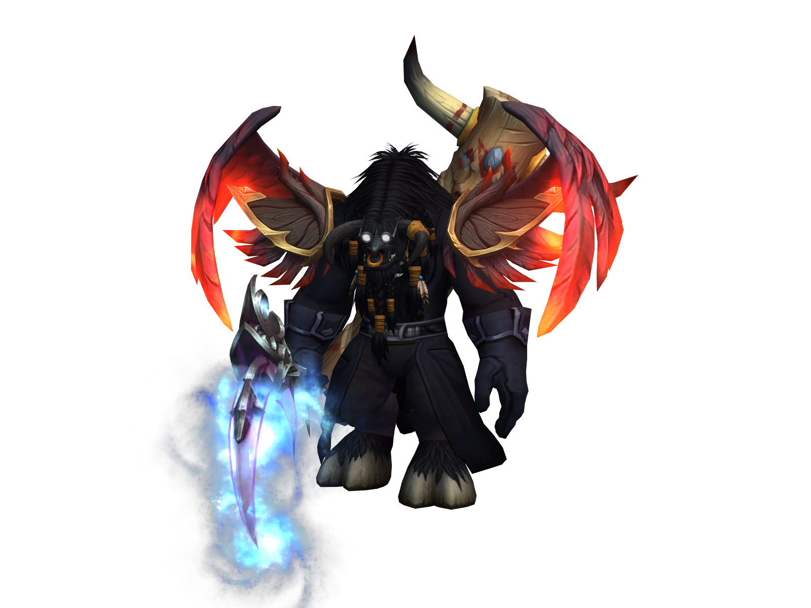 Kamu 3D character render