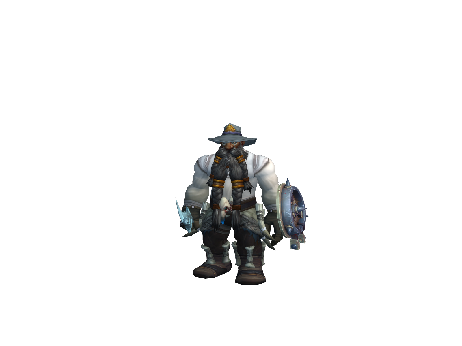 Hêktor 3D character render