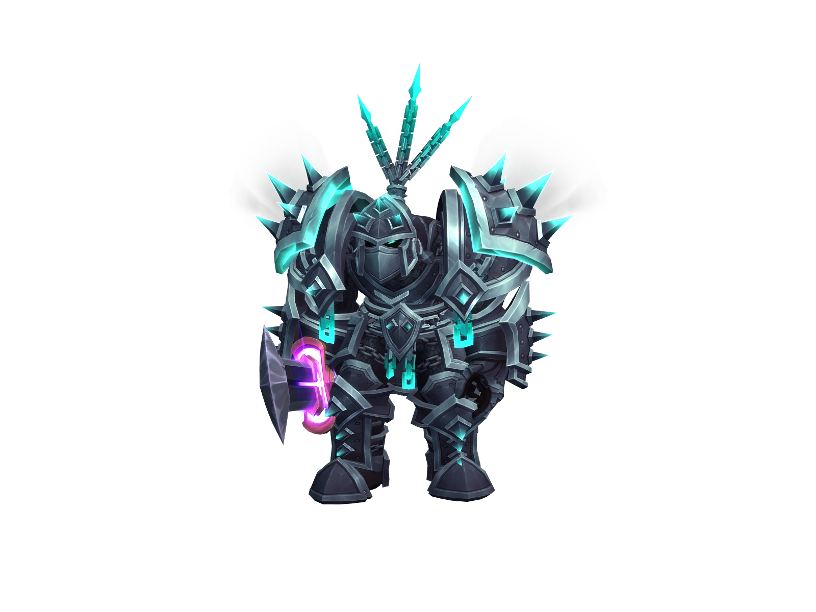 Brogka 3D character render