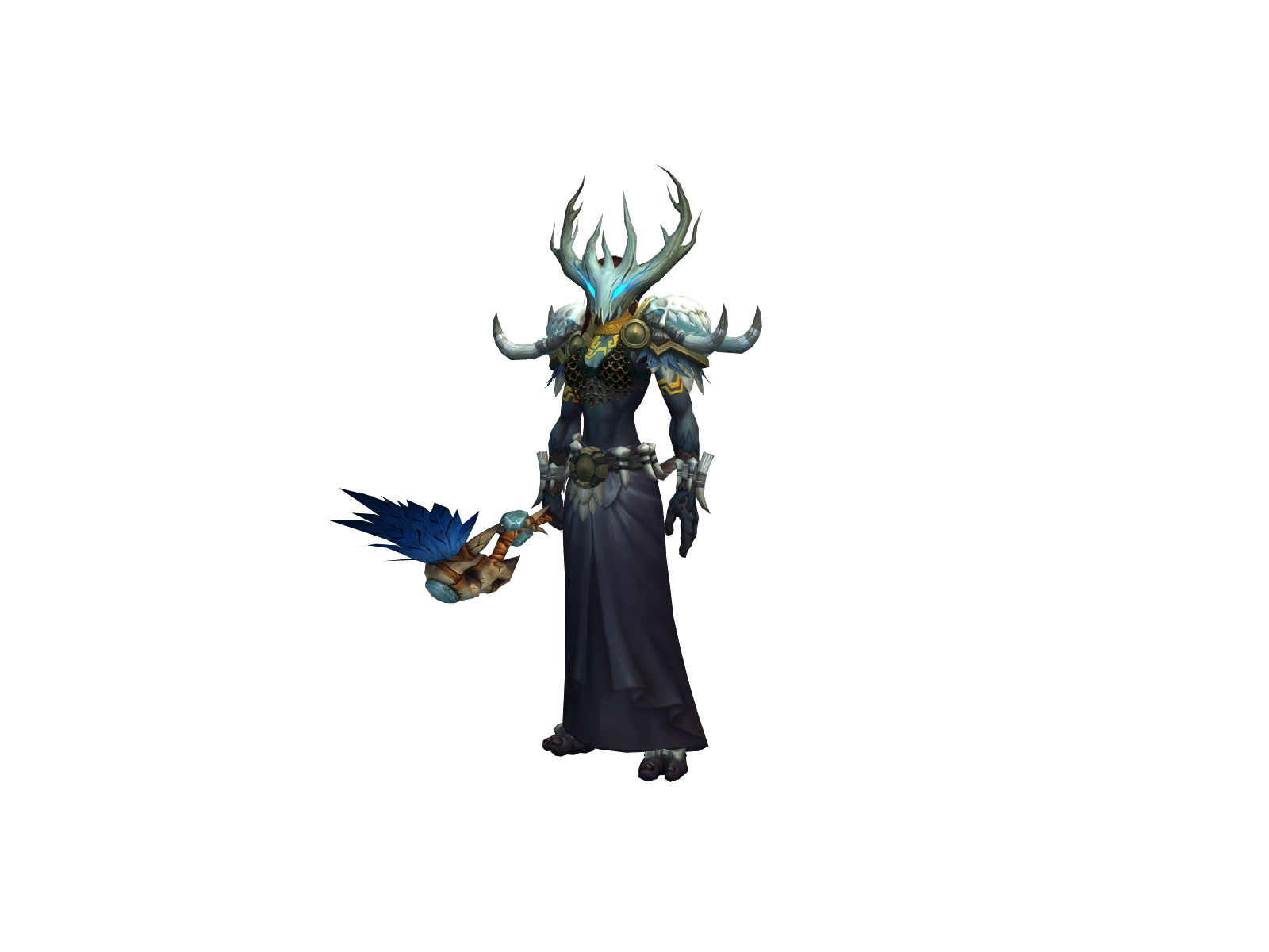 Ogoun 3D character render