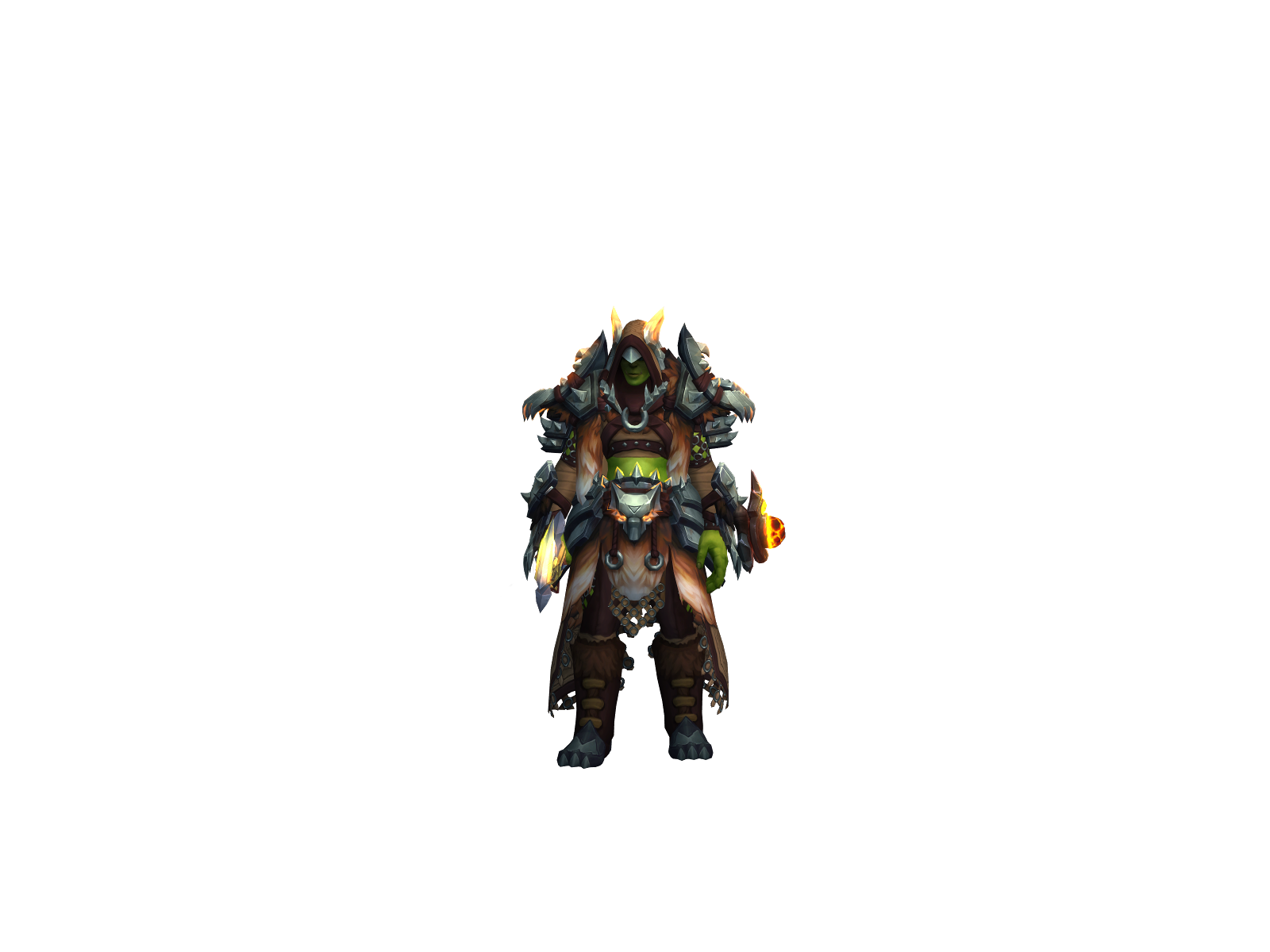 Kratoa 3D character render