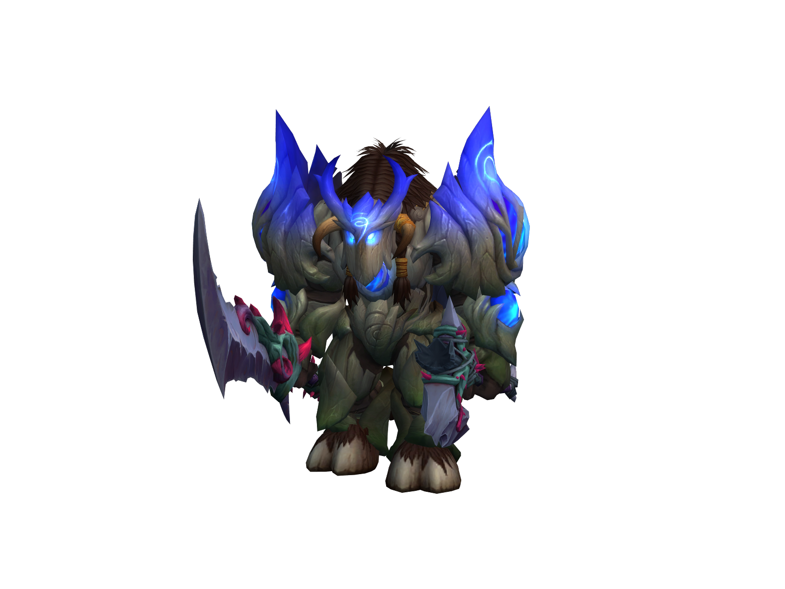 xulaman 3D character render