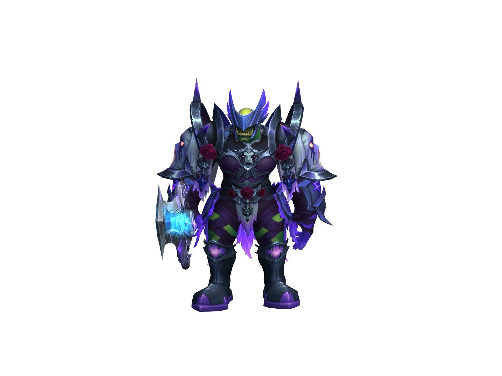 Nylotha 3D character render