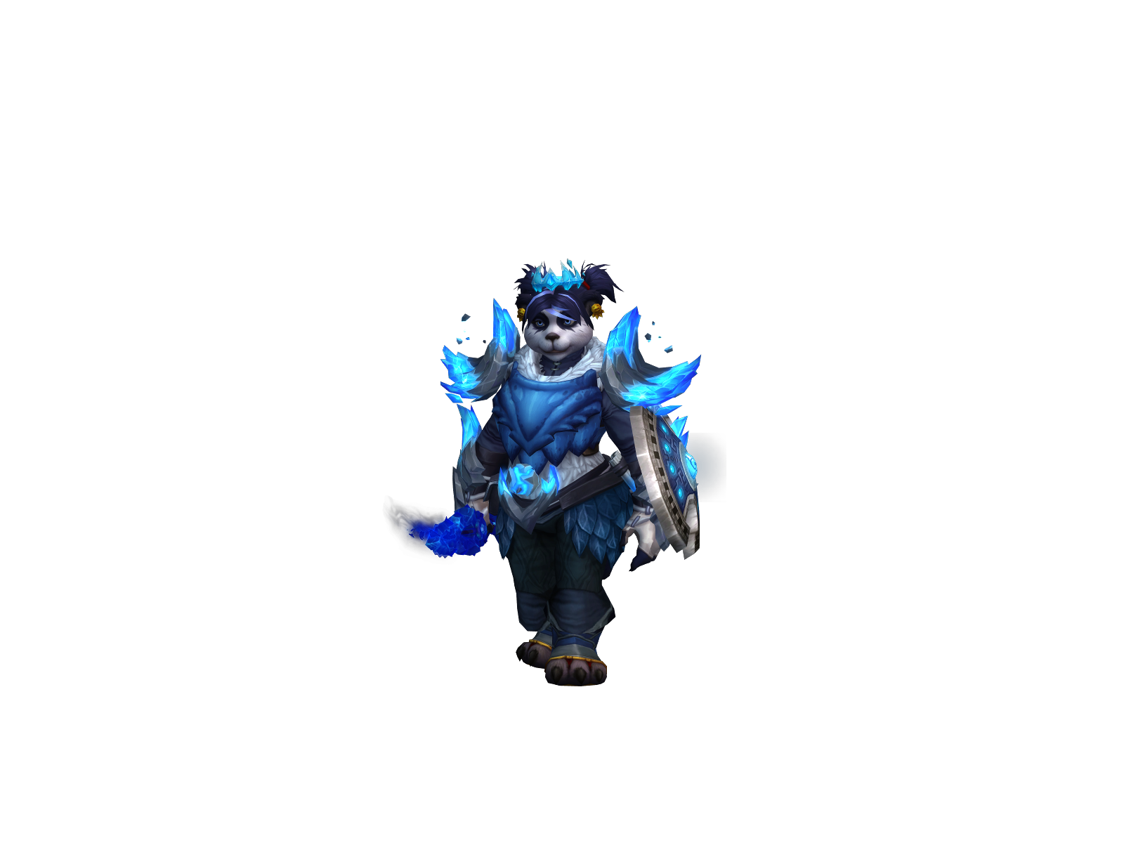 Antipanda 3D character render