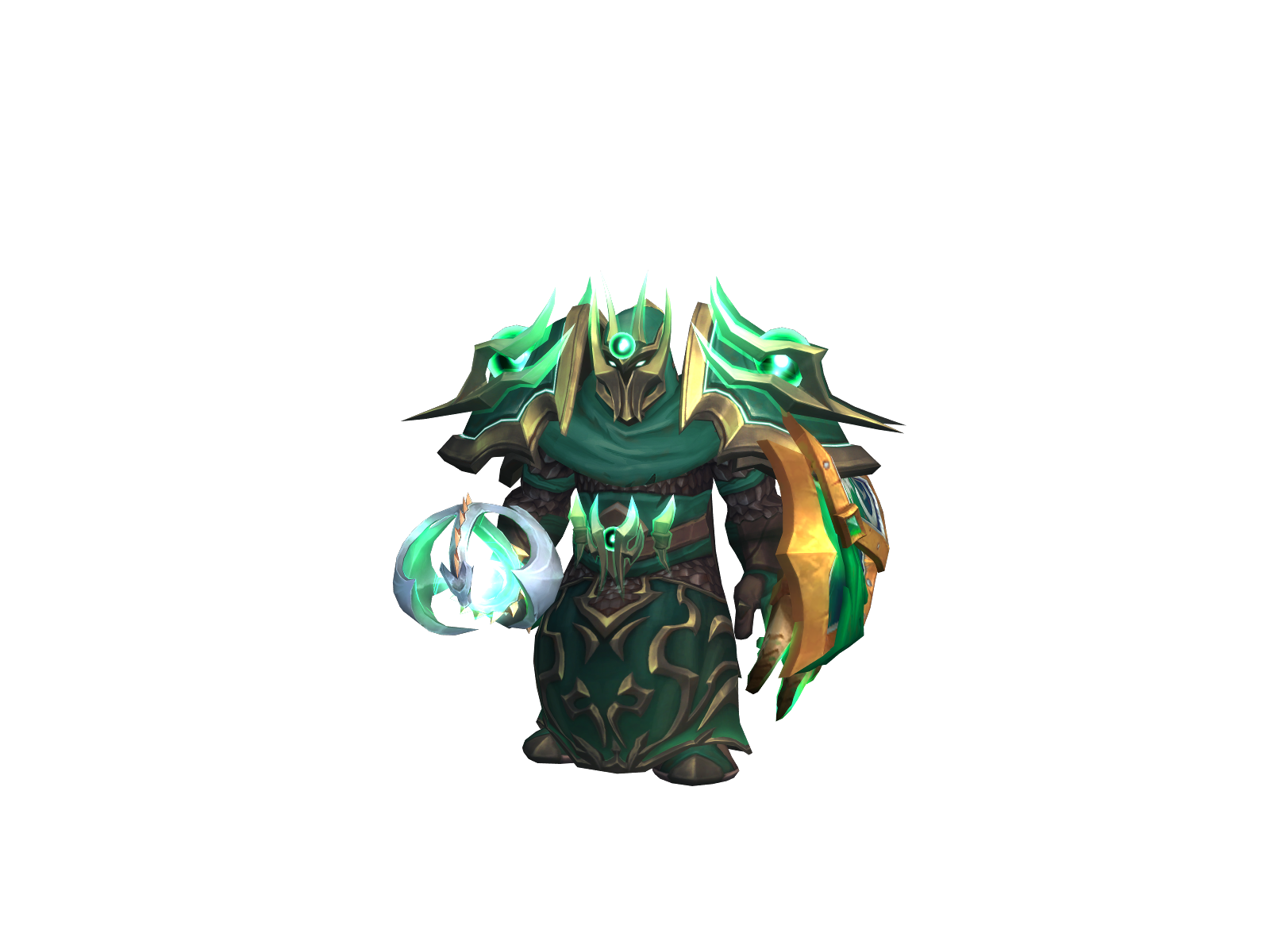 Theroxin 3D character render
