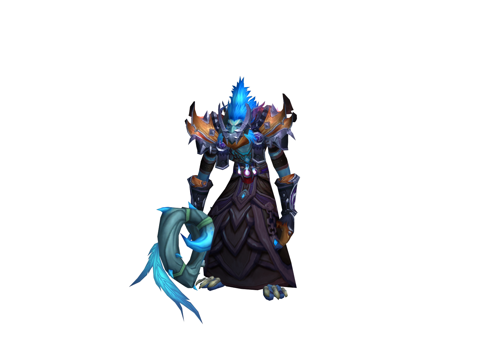 Zulzarith 3D character render