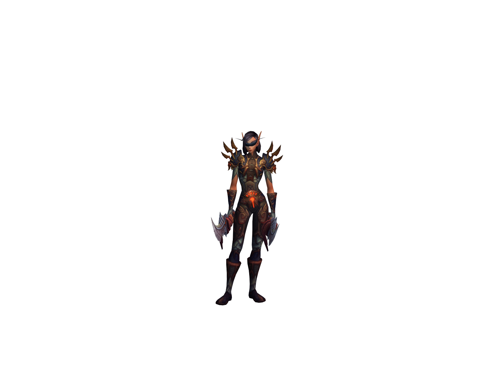 Bigssnumbers 3D character render