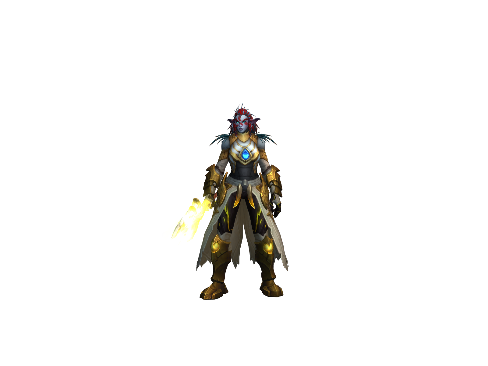 Fentura 3D character render