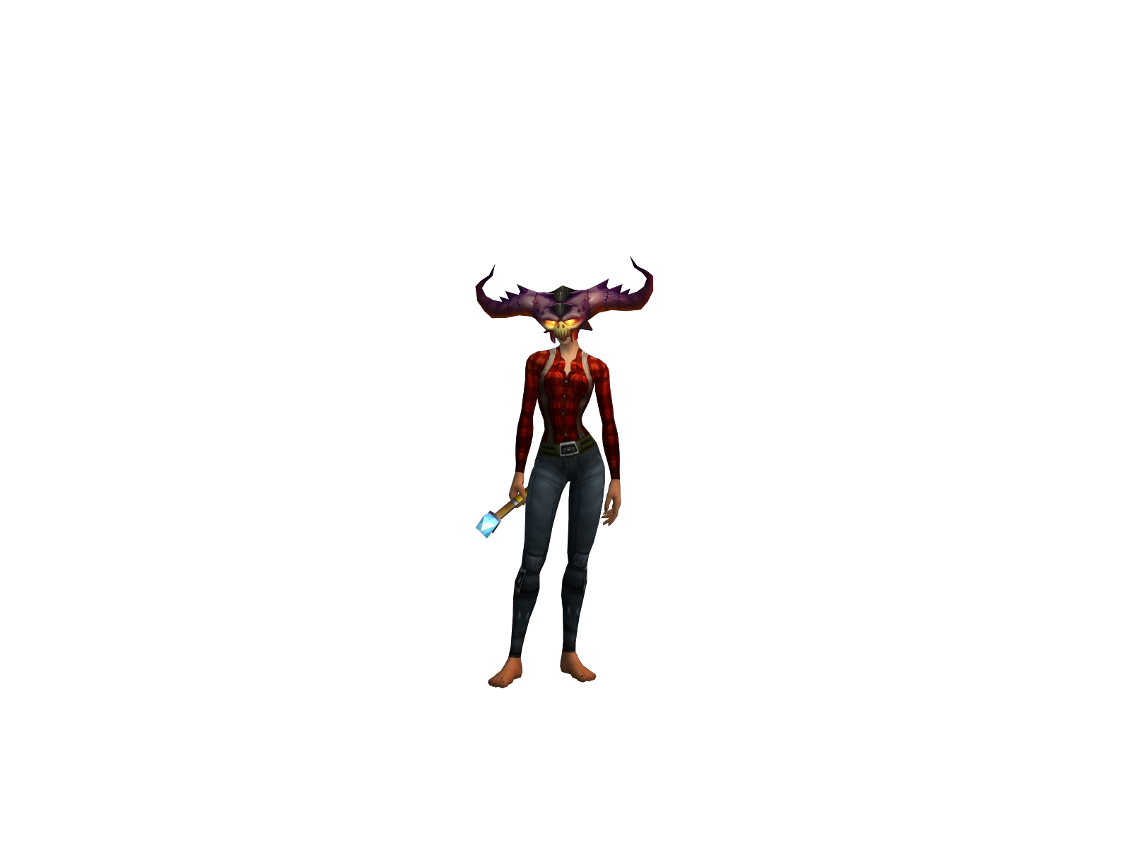 Tijane 3D character render