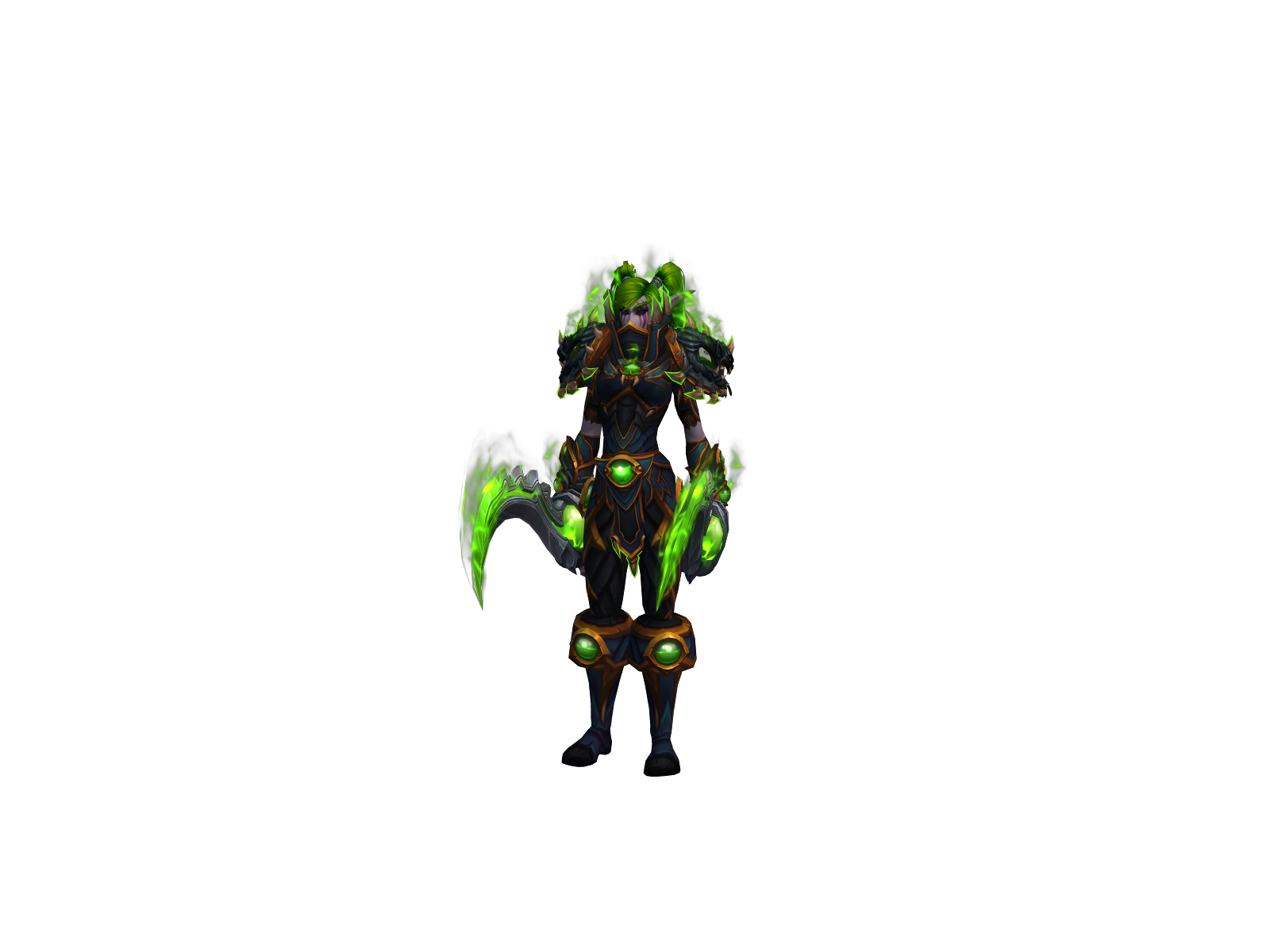 Adaíloé 3D character render