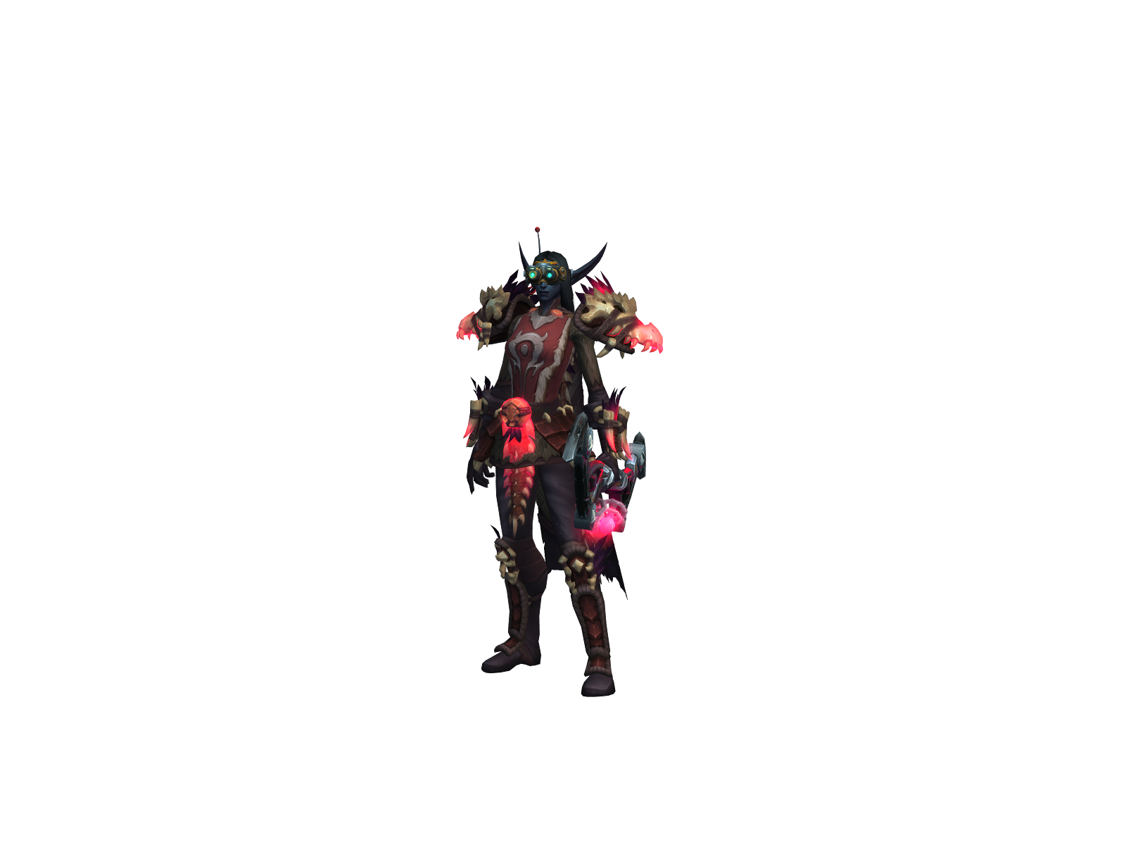 Maggohunt 3D character render