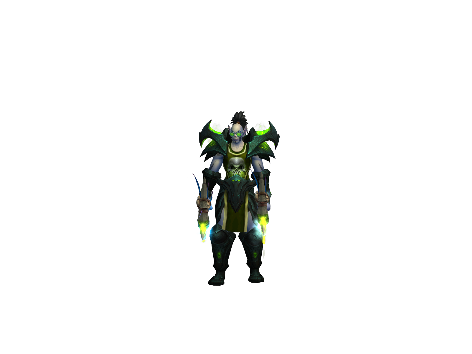 Hulksfrau 3D character render