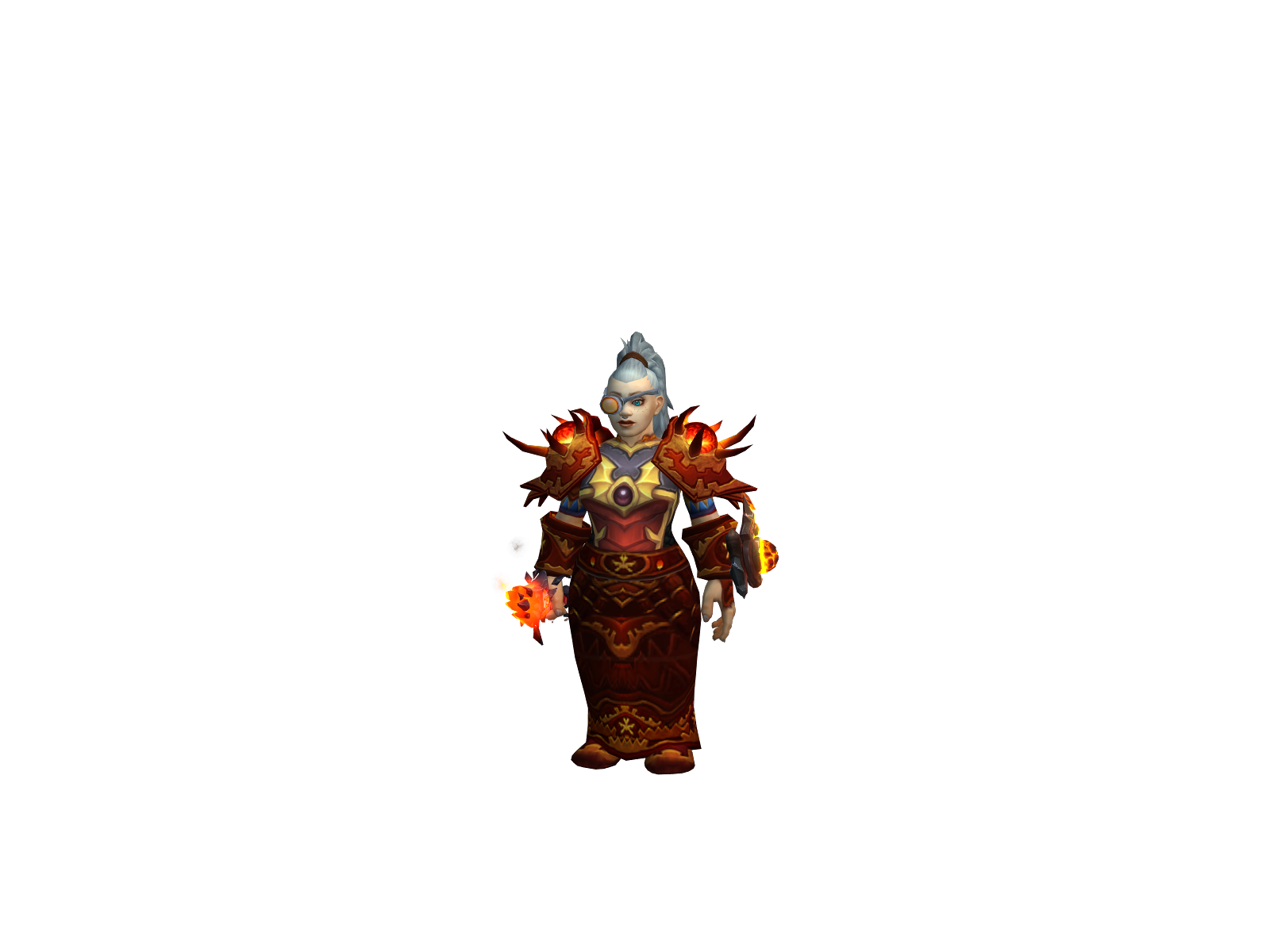 Zabaj 3D character render