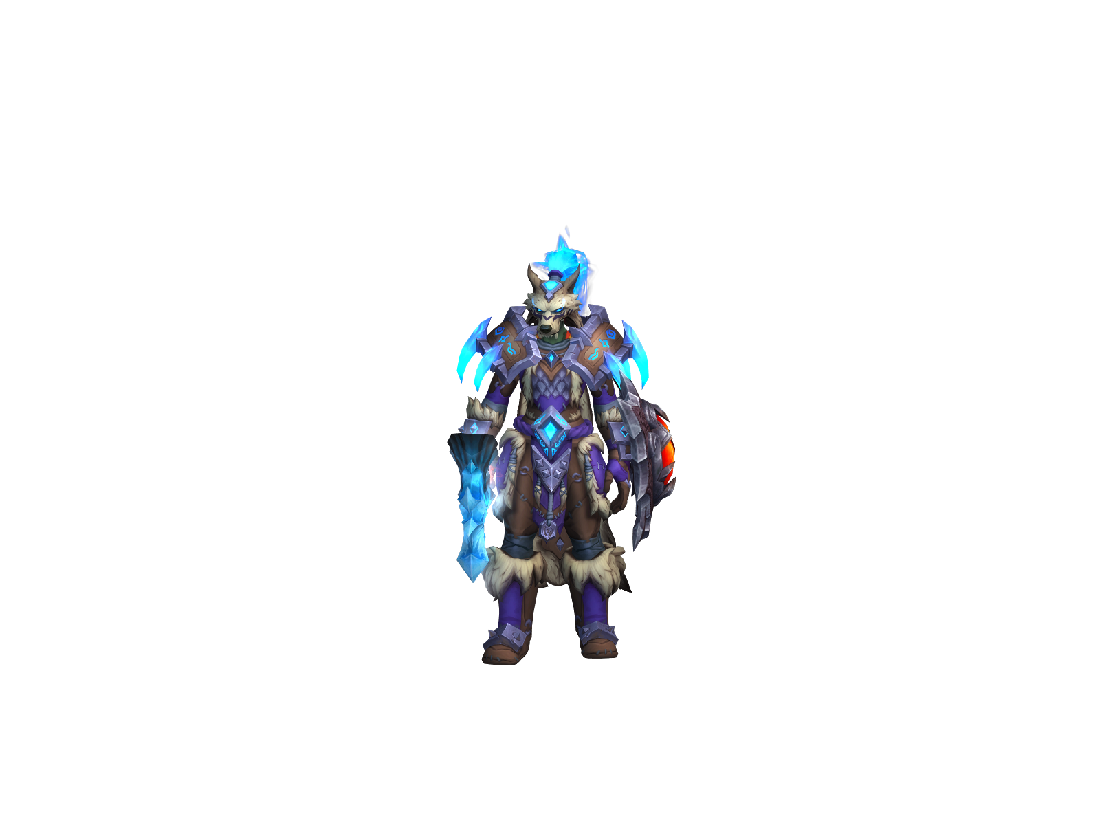 Brôkgari 3D character render