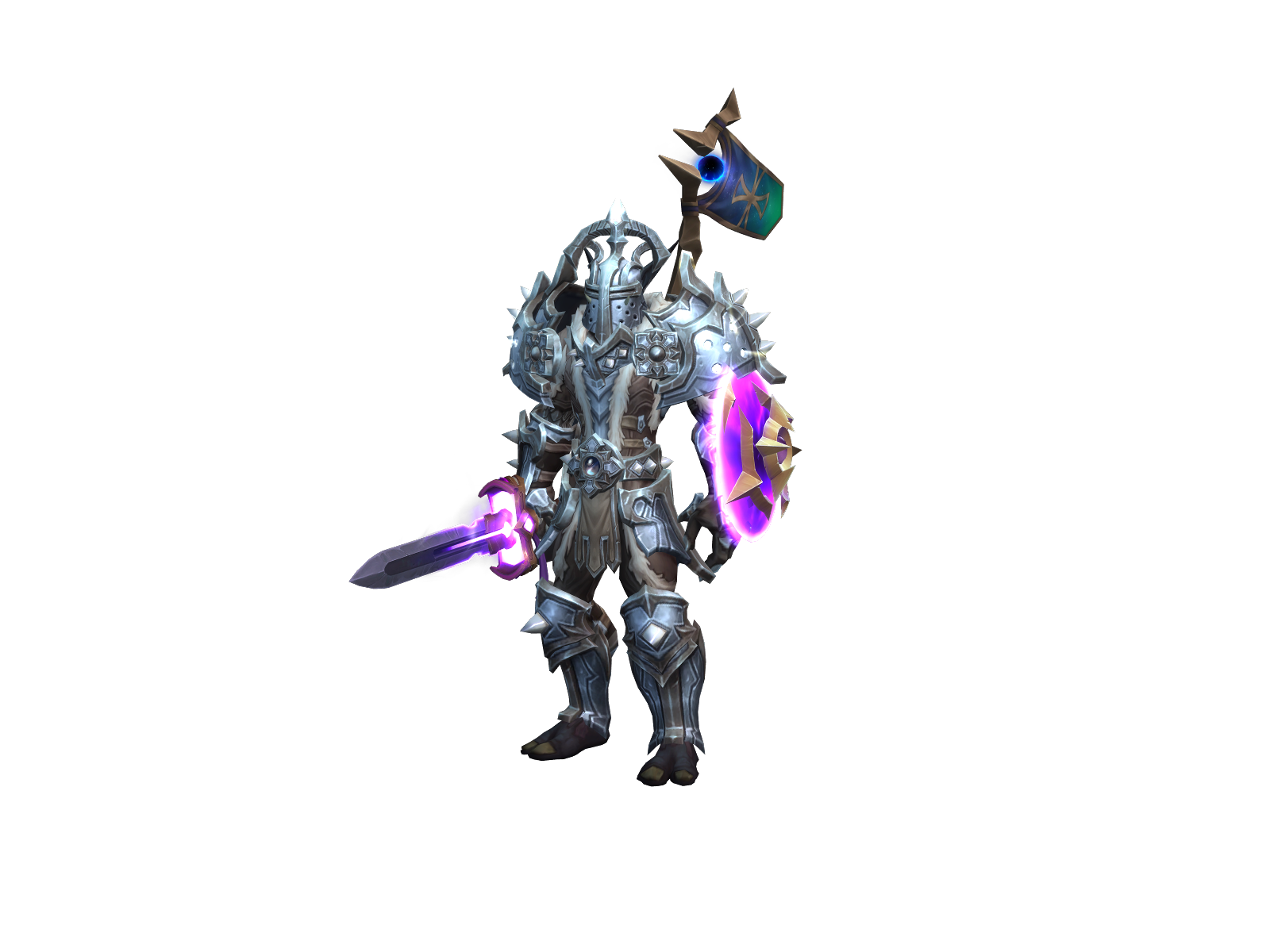 Yaldur 3D character render