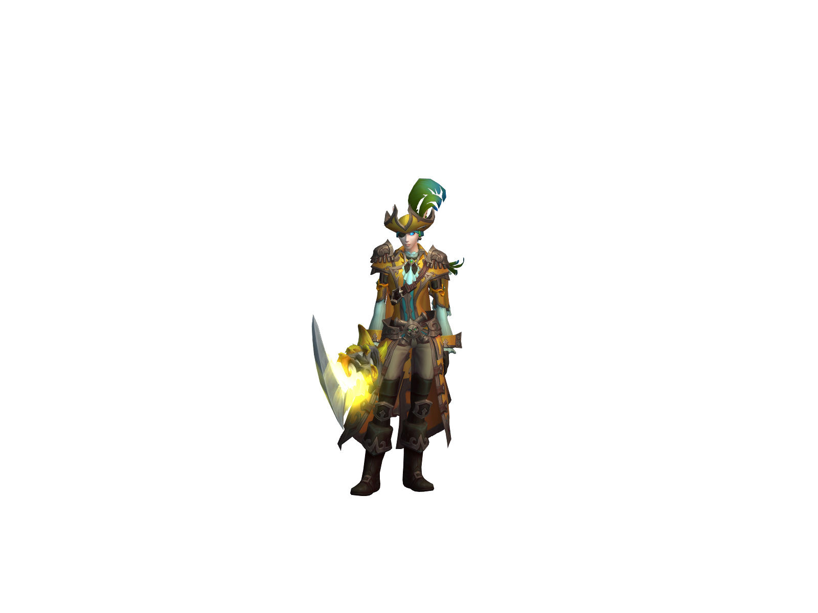 Palapaline 3D character render