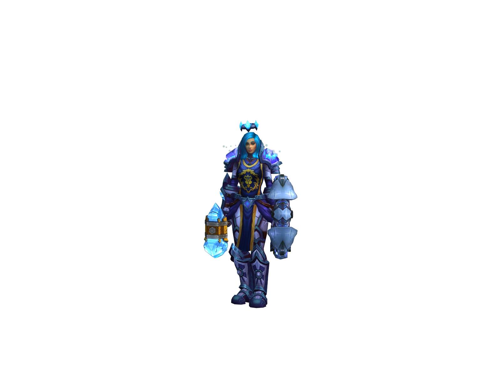 Evololqt 3D character render