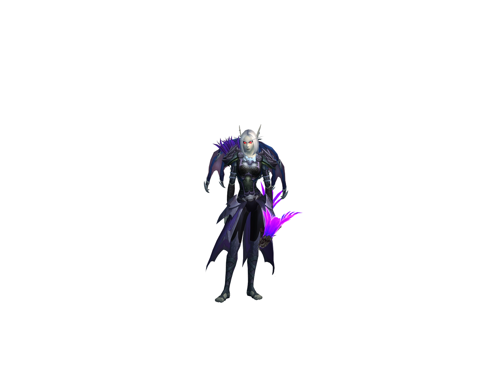 Zaera 3D character render