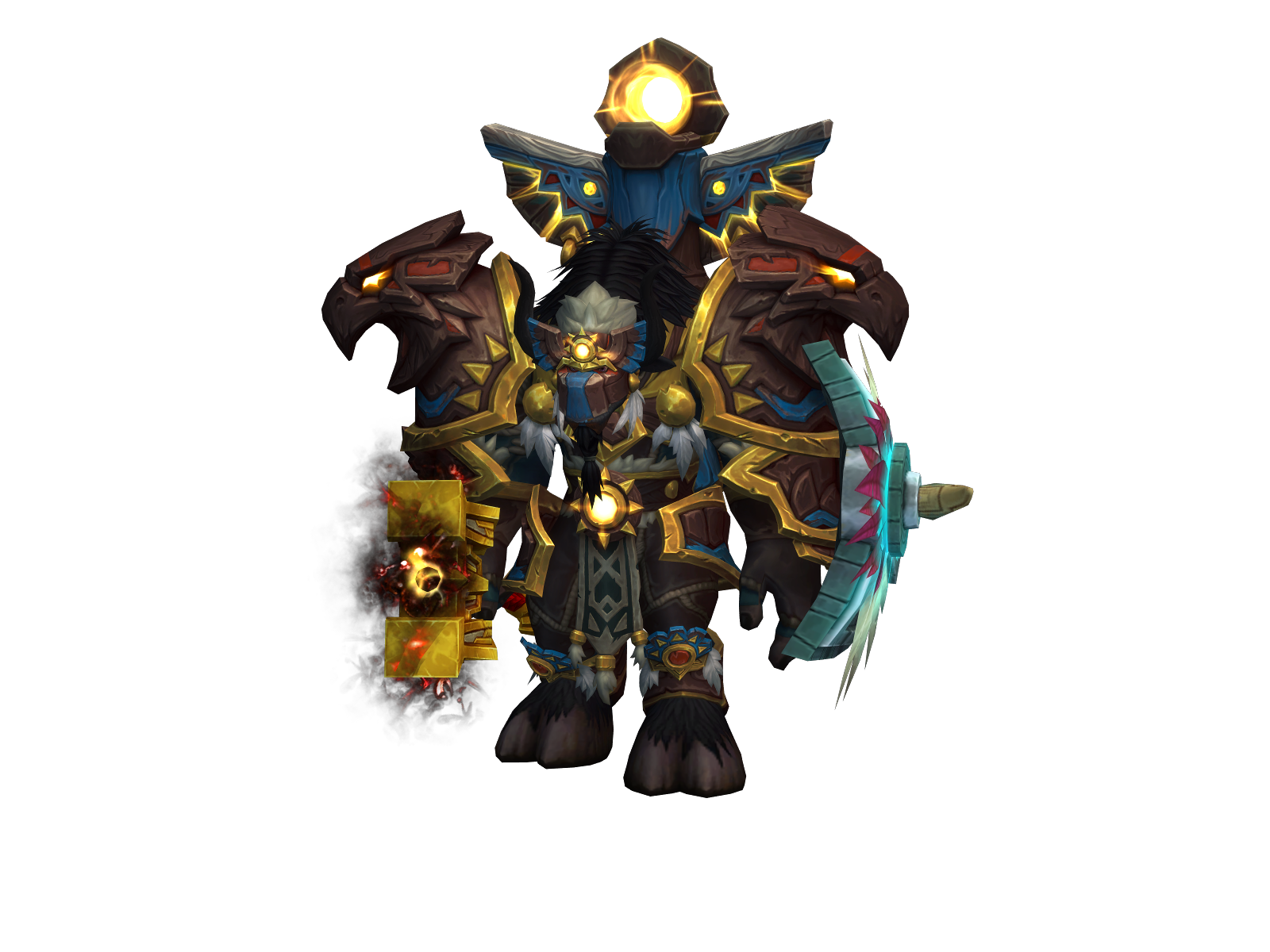 Âivên 3D character render