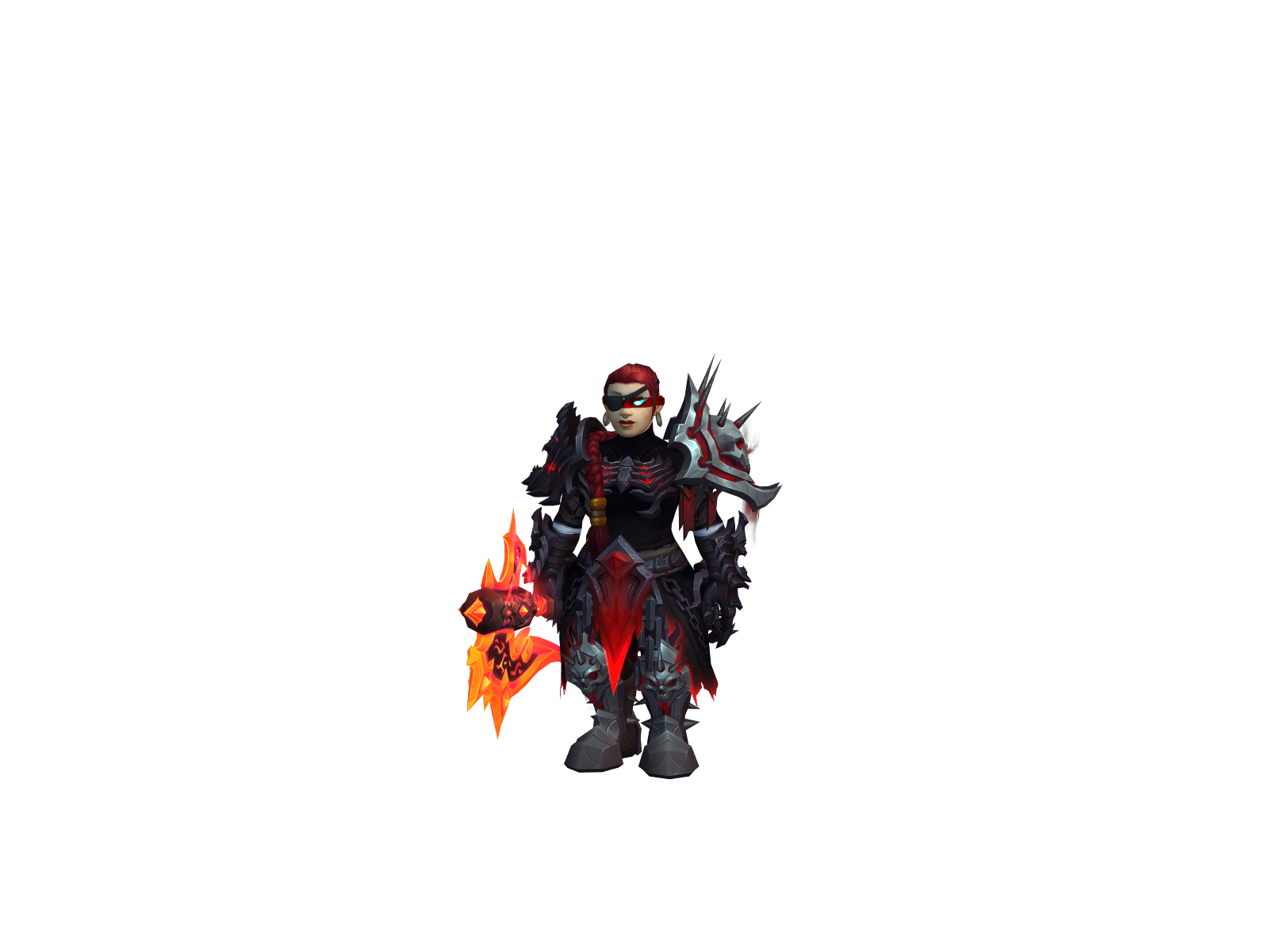 Senbu 3D character render